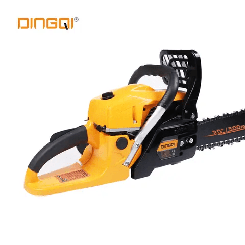DINGQI Tronçonneuse à Chaîne Scie Essence électrique ,Tronçonneuse 2200W – Image 1
