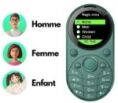Mini téléphone portable 1.39" , Epi101MP3 MP4, radio sans fil, clavier de poche – Image 3