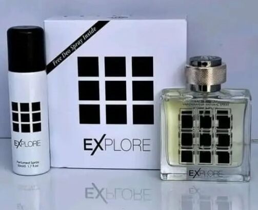 Eau de parfum EXPLORE 100ml + Déodorant 50ml – Image 1