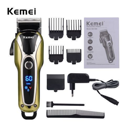 Kemei Tondeuse Rechargeable – Image 1