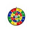 Jeu de fléchettes pour Enfants - Sûr - 37 cm - Multicolore - Tissu doux - 4 balles collantes - 2 fléchettes – Image 3
