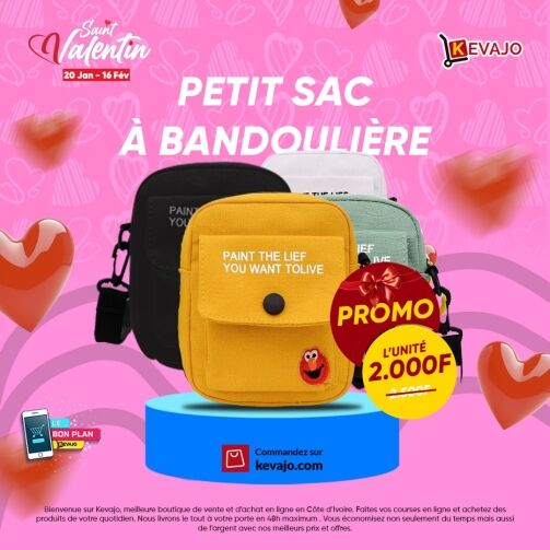 Petit Sac à bandoulière Mignon Messenger – Image 1