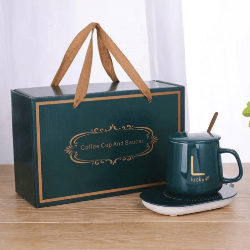 Tasse Chauffante 55° - Tasse en céramique - Vert – Image 1