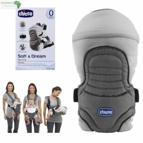 Porte Bébé Kangourou - Chicco - Gris – Image 1