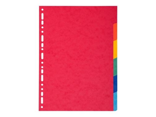Intercalaires Couleur - Format A4 - Paquet de 12 – Image 1