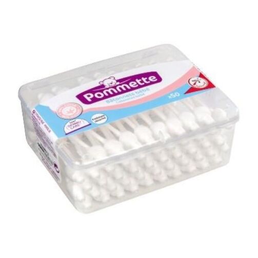 Boîte de cotonnette pour bebe Pommette - 50 pièces – Image 1