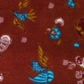 Pagne Africain Sac à Puces - 100% coton 6 yards - Marron – Image 2