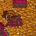Pagne Africain Papillons - 100% coton 6 Yards - Multicolores – Image 2