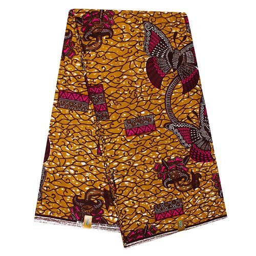 Pagne Africain Papillons - 100% coton 6 Yards - Multicolores – Image 1