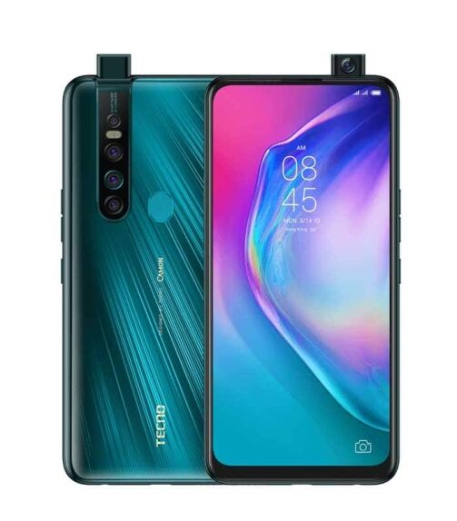 TECNO Camon 15 Premier - 6.6" - 128 Go - Dual SIM - 4G - Vert – Image 1