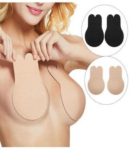 Soutien-gorge adhésif Push Up - Beige – Image 1
