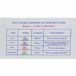 Serviette Hygiénique Magnétique - 8 Pcs - Superbklean - Violet – Image 2