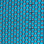 Complet Pagne Africain Anango Kete - 6 Yards - Bleu – Image 2