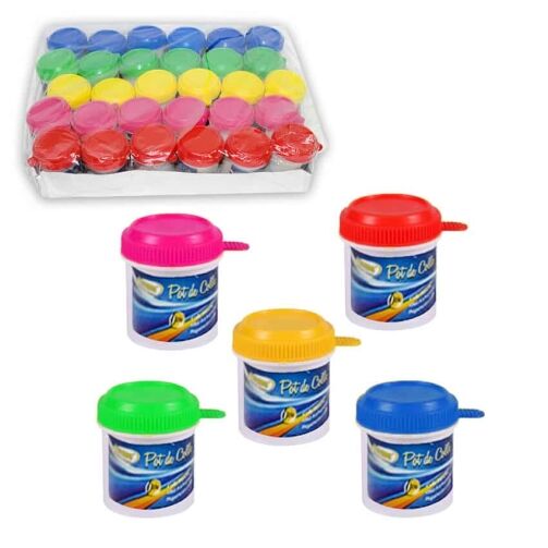 Petit pot de colle à papier - Paquet de 30 – Image 1
