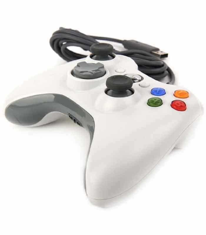 Microsoft Manette Xbox 360 filaire PC - Blanc – Image 1