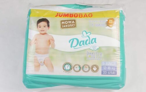 Couches culotte bébé 12-18 kg - 33 Pièces - Jumbobag Dada – Image 1