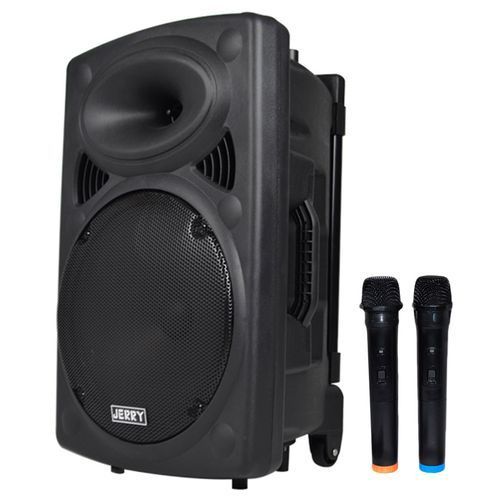 Haut-parleur Portable Rechargeable - ICONA D-15+2 MICRO Noir – Image 1