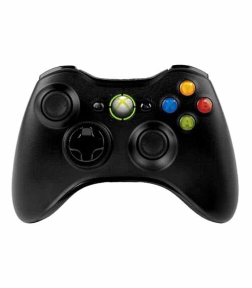 Manette Xbox 360 Sans Fil - Noir – Image 1