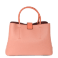 Sac à main rigide classique - TOM & EVA - Corail – Image 2