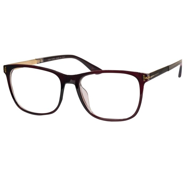 Lunettes de vue 10706 52-17-135 homme - Marron – Image 1