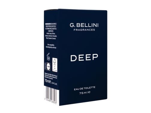 Eau de Toilette 75 ml G.Bellini DEEP pour homme – Image 1