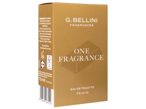 Eau de Toilette 75 ml G.Bellini One Fragrance pour homme – Image 1