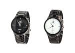 Lot de 2 Montres pour couple - Noir/Blanc – Image 2