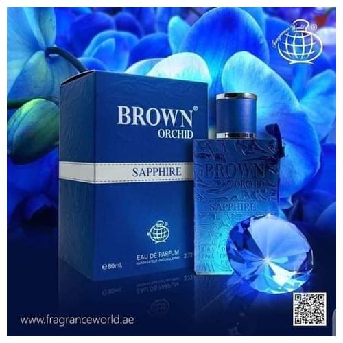 Brown orchide bleu Eau de parfum 80 ml - Femme – Image 1