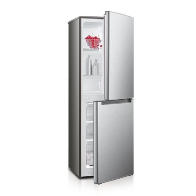 NASCO Réfrigérateur Combiné 140 Litres – HNASD2-20 - Gris – Image 1