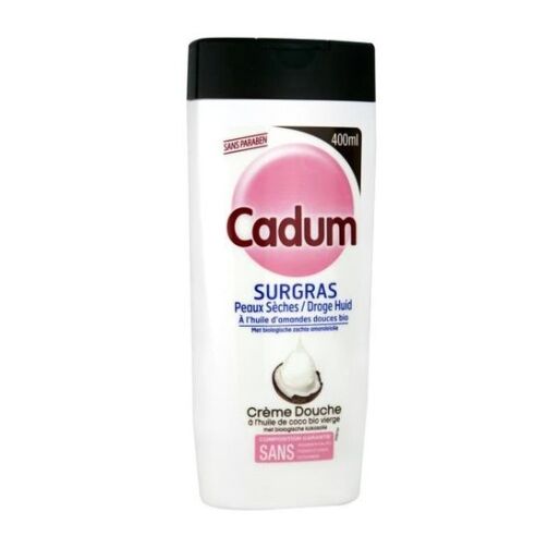 CADUM Crème de douche surgras - Noix de coco - 400 ml – Image 1