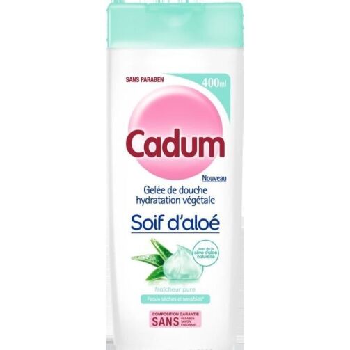 CADUM Gelée de douche hydratation végétale - 400 ml – Image 1