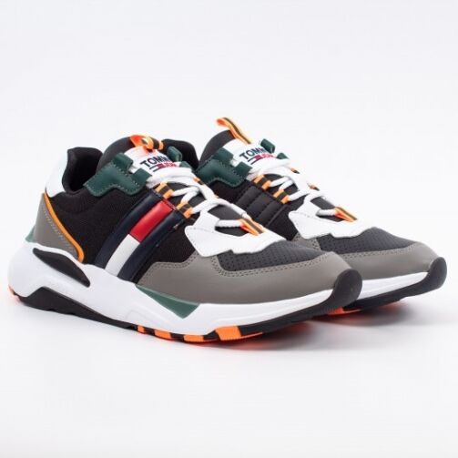 Baskets pour hommes CHUNKY TECH RUNNER Tommy Jeans - Blanc – Image 1