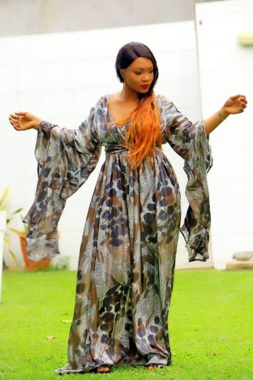 Robe longue en Tissu – Image 1