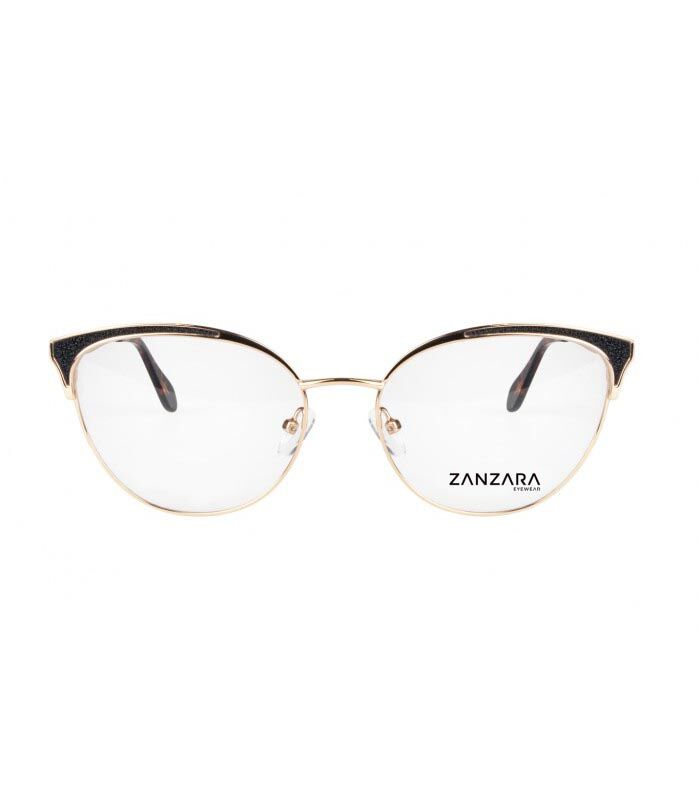 Lunettes de vue Z1949 C1 55-17-140 femme - Or/Noir – Image 1