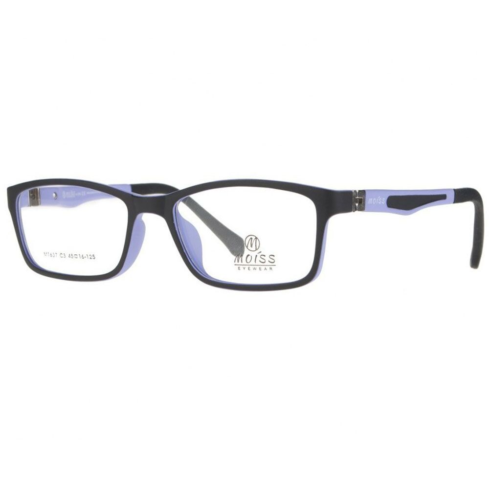 Lunettes de vue M1637 C3 45-16-125 - Noir/Violet – Image 1