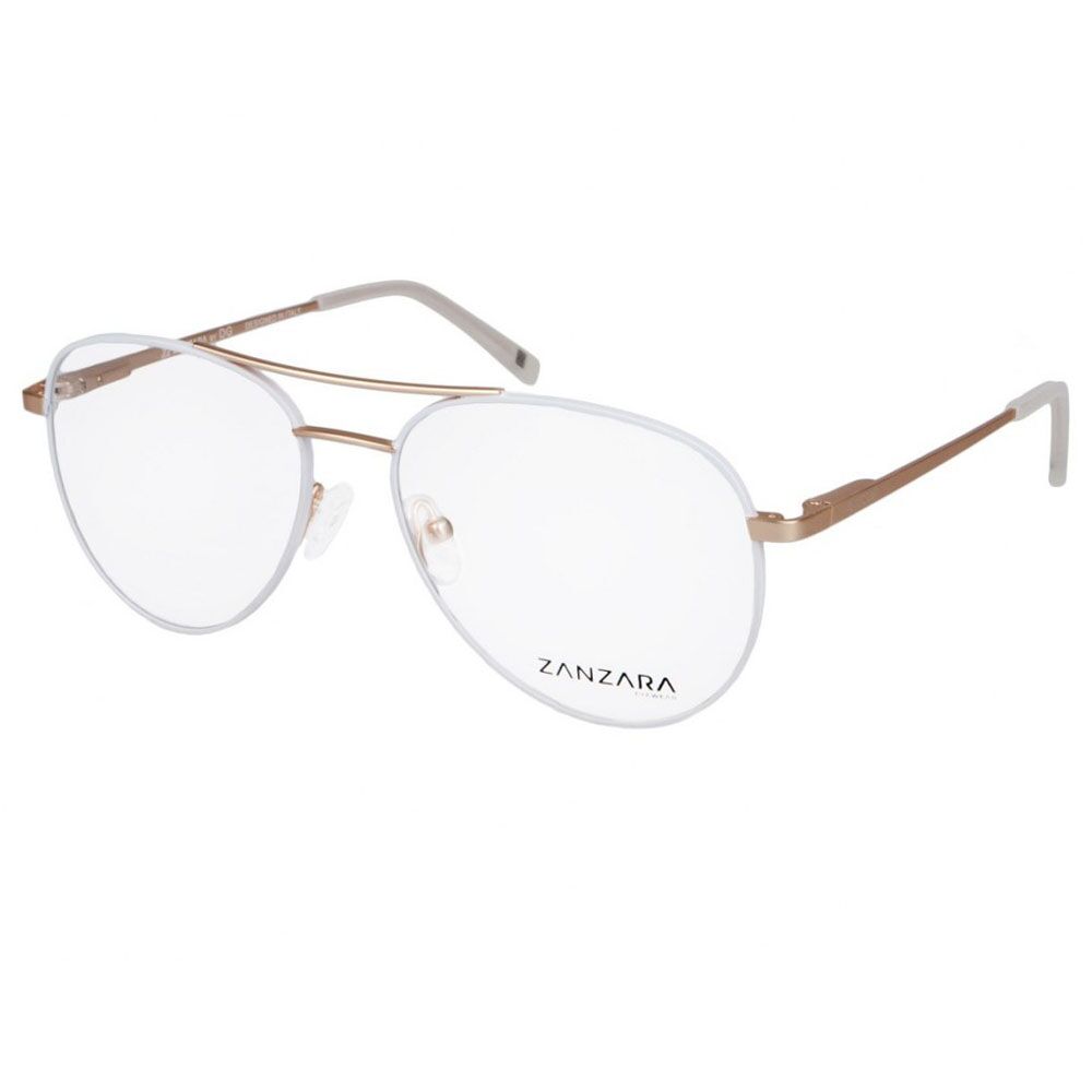 Lunettes de vue Z1875 C1 53-15-140 femme - Blanc/Or – Image 1