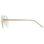 Lunettes de vue Z1875 C1 53-15-140 femme - Blanc/Or – Image 3