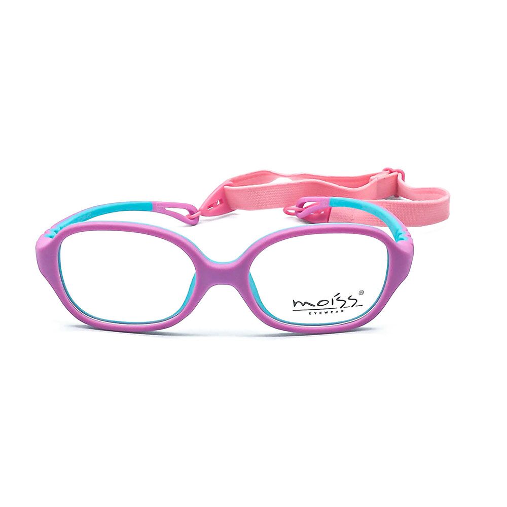 Lunettes de vue M1669 C1 42-14-110 enfant - Rose/Bleu – Image 1