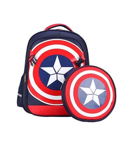 Sac à dos école Capitaine Américain Marvel – Image 1