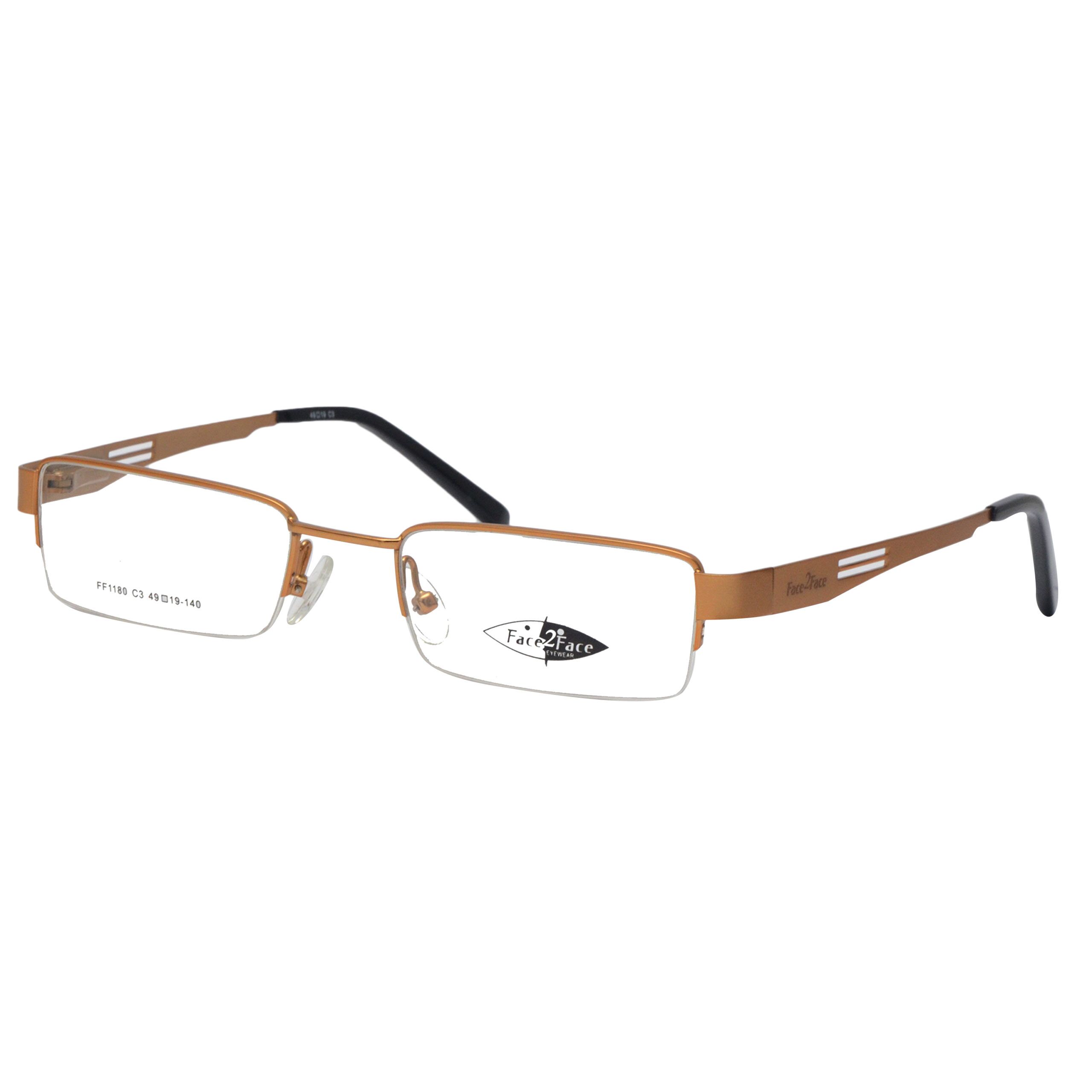 Lunettes de vue FF1180 C3 49-19-140 Homme - Or – Image 1
