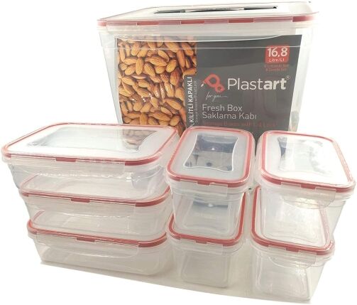 Lot de 8 Boîtes De Rangement – Image 1