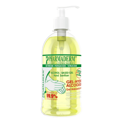 Gel Hydroalcoolique Pharmaderm 475ml – Image 1
