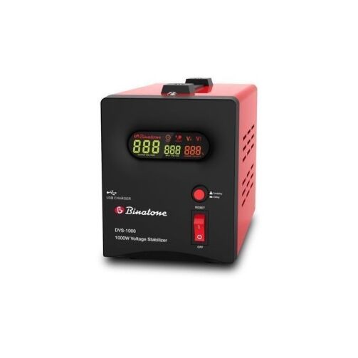 Stabilisateur Binatone DVS- 1000 VA - Rouge/Noir – Image 1