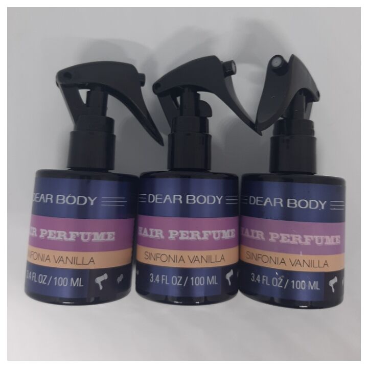 Lot de 3 Parfums de cheveux - SINFONIA VANILLA - 100 ml – Image 1