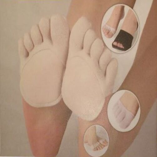 Chaussettes D'Orteil Correctrices Antidérapantes Confortables Invisibles Pour Hauts Talons – Image 1