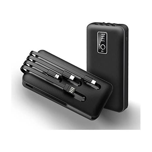 Power Bank Compatible Smartphone - 10000mAh 4 Cable – Image 1