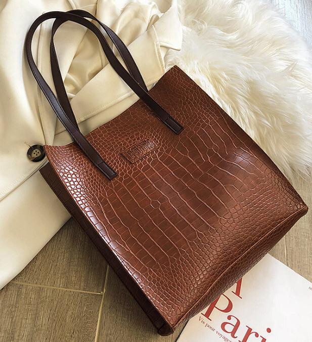 Sac à main fashion mode pour femme - Marron – Image 1