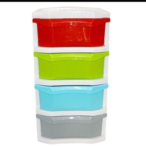 Commode Quatre Etagères - Multicolore – Image 1