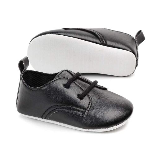 Chaussures bébé nouveau né - Noir – Image 1