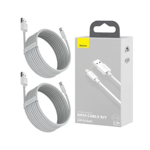 Câble de données USB SIMPLE WISDOM 2PCS/SET – Image 1